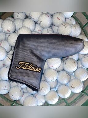 Scotty Cameron Titleist Putter Headcover - Plush Lined Golf Accessory